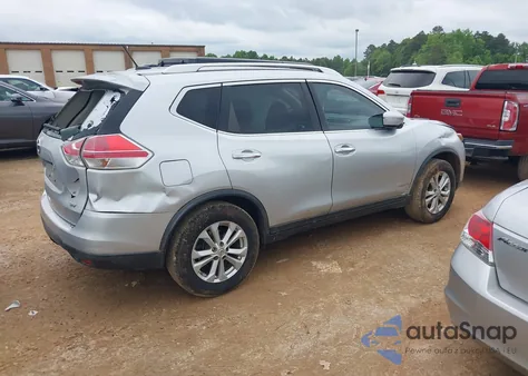 2015 Nissan Rogue Sv z USA, uszkodzony, nr VIN KNMAT2MT6FP529559